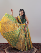 Mirror Blouse chaniya choli