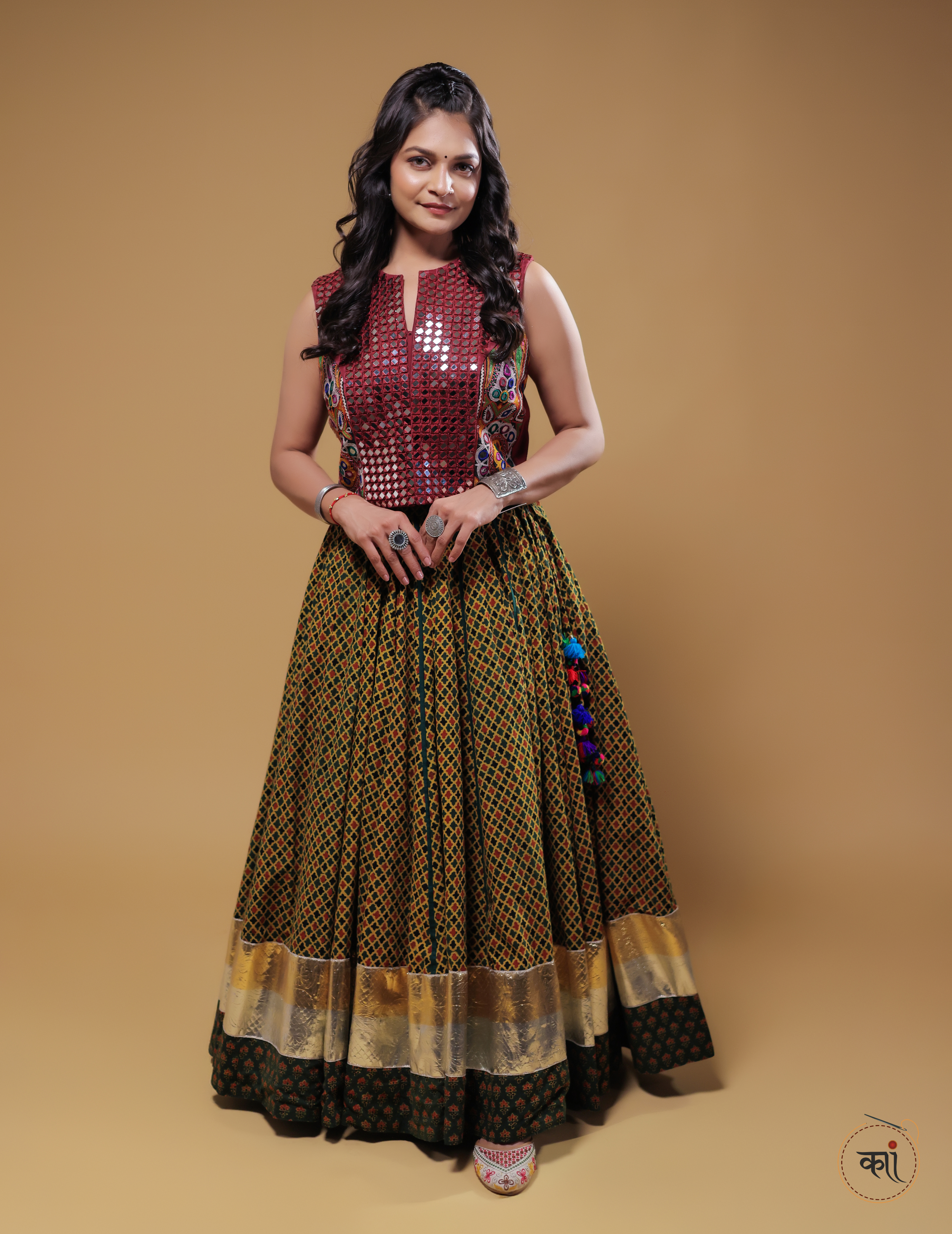 Mirror chaniya choli