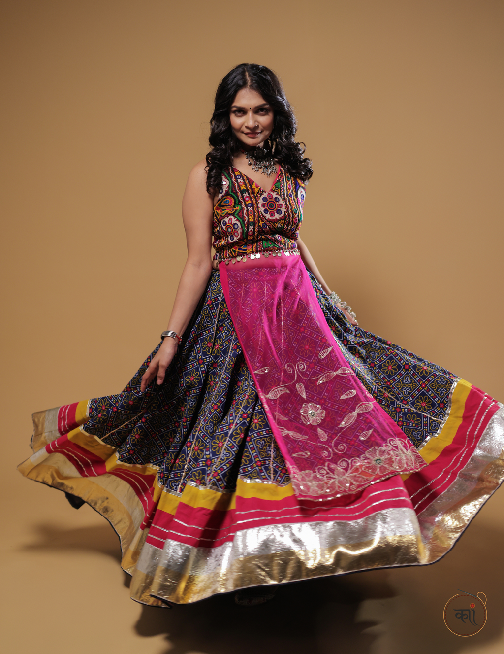 Kutchi vintage chaniya choli