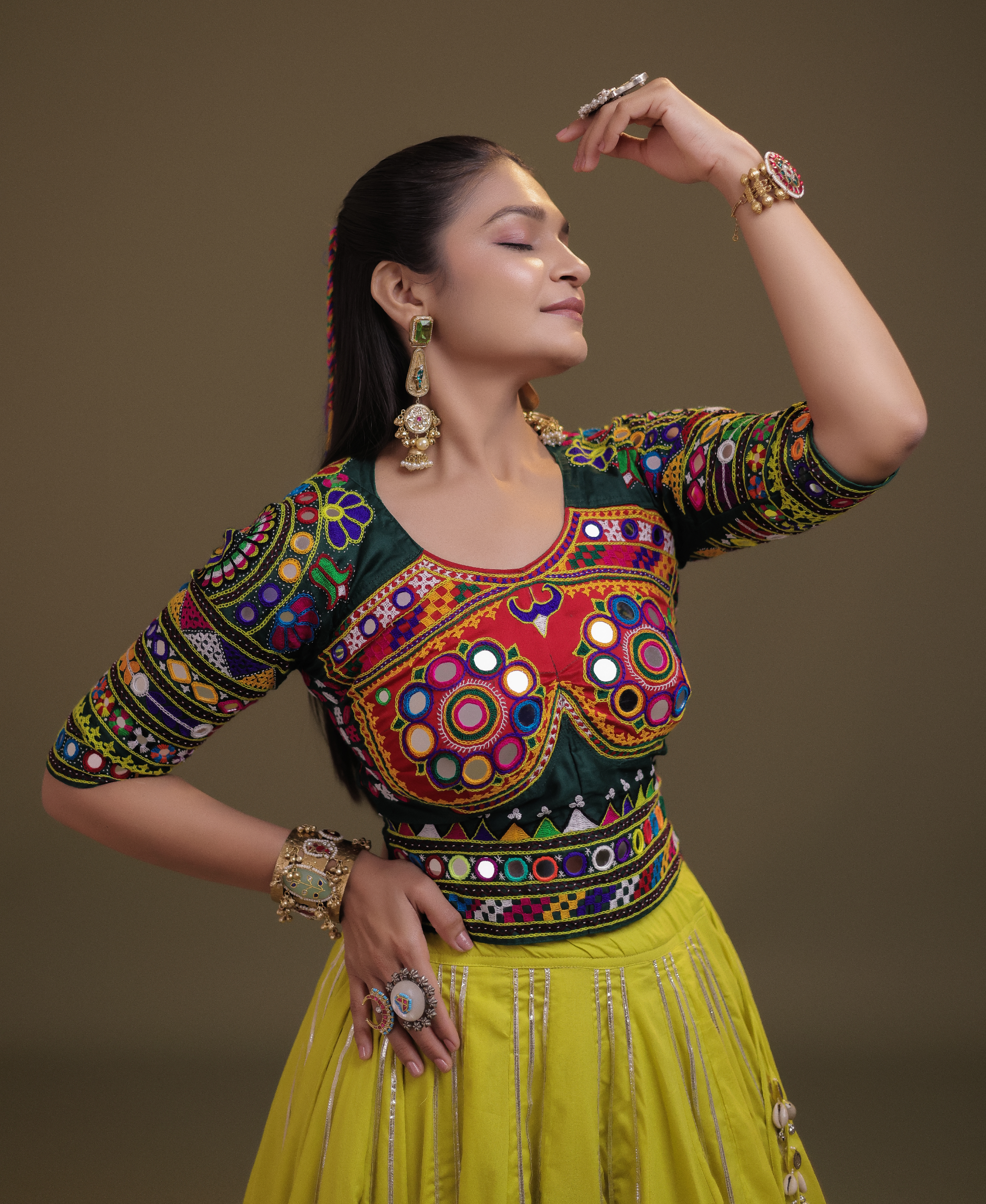 Ahirani chaniya choli