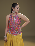 Pink forever chaniya choli