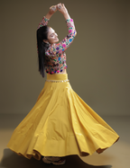 Heer Fusion chaniya choli