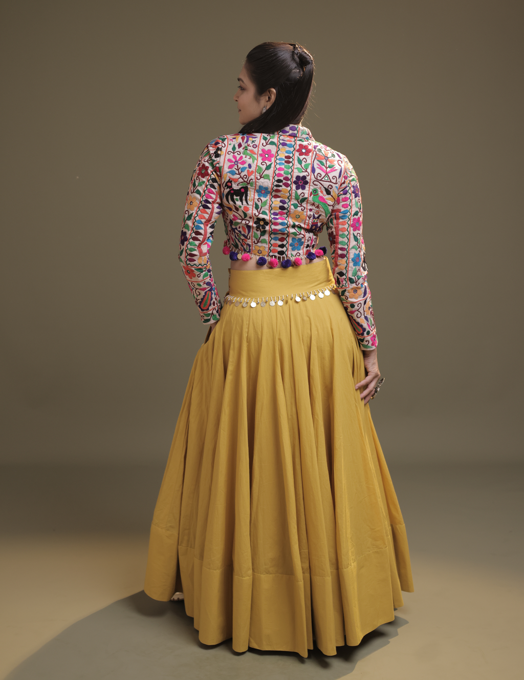 Heer Fusion chaniya choli