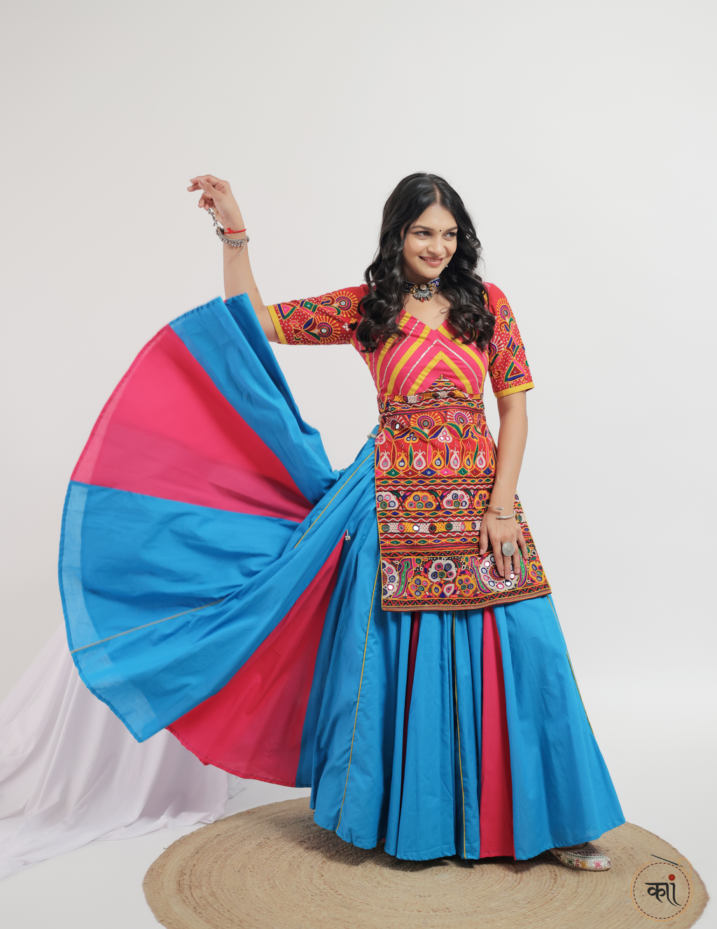 Long Blouse chaniya choli