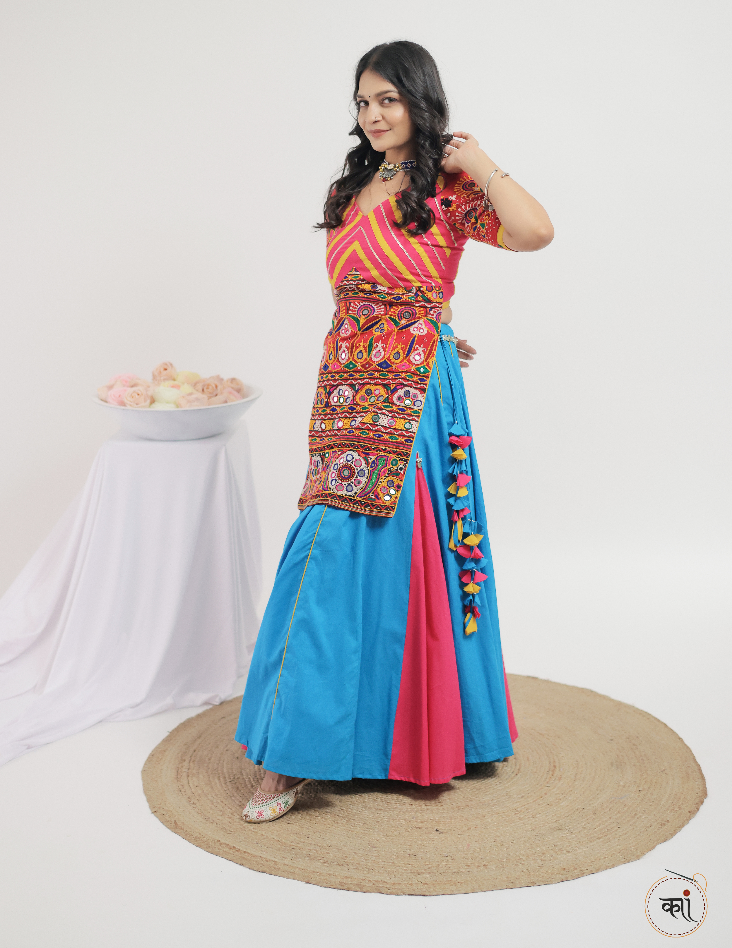 Long Blouse chaniya choli